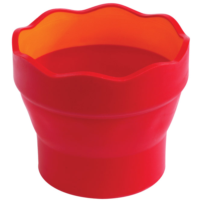 Čaša za tempere Clic&Go Faber-Castell 181517 crvena blister Cijena