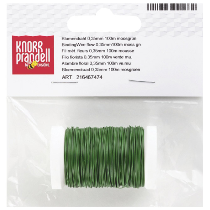 Žica ukrasna fi-0,35mmx100m-špula Knorr Prandell 21-6467474 zelena blister Cijena