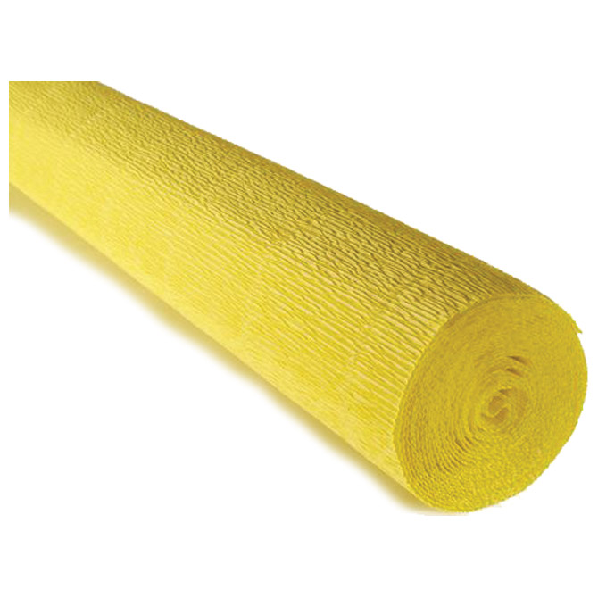 Papir krep 180g 50x250cm Cartotecnica Rossi 575 jarko žuti Cijena