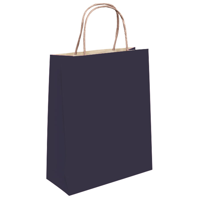 Vrećice ukrasne natron 22x31x10 cm pletena ručka pk50 Duga tamnoplave Cijena