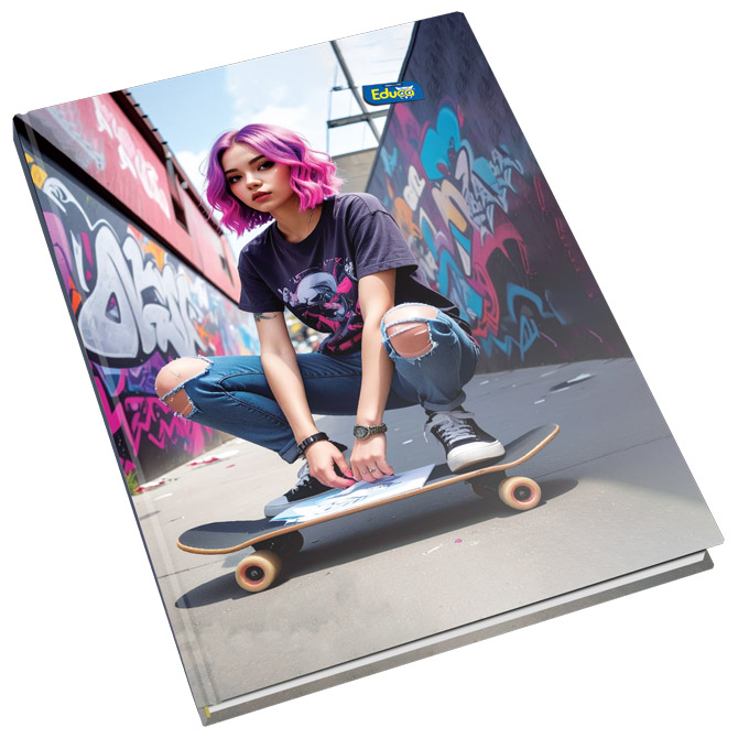 Teka tvrdi uvez A5 karo 96L 60g Educa Cijena