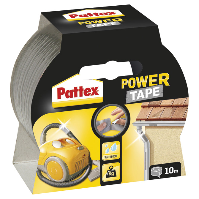 Traka ljepljiva 50mm/10m Power Tape Pattex Henkel 1677379 srebrna blister Cijena