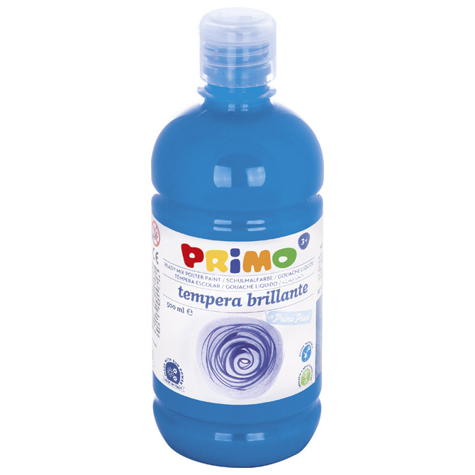 Boja tempera  0,5 litre Primo base CMP.202BR500501 plava cyan Cijena