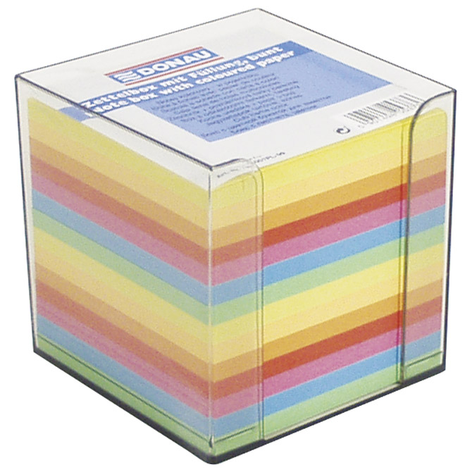 Blok kocka pvc  9,5x9,5cm s papirom u boji intenzivnoj Donau 7492001PL-99 Cijena