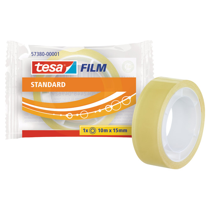 Traka ljepljiva 15mm/10m Tesafilm Tesa 57380 prozirna Cijena