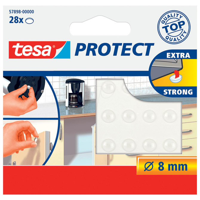 Podložak prigušivač zvuka 8mm pk28 Protect Tesa 57898 prozirni!! Cijena