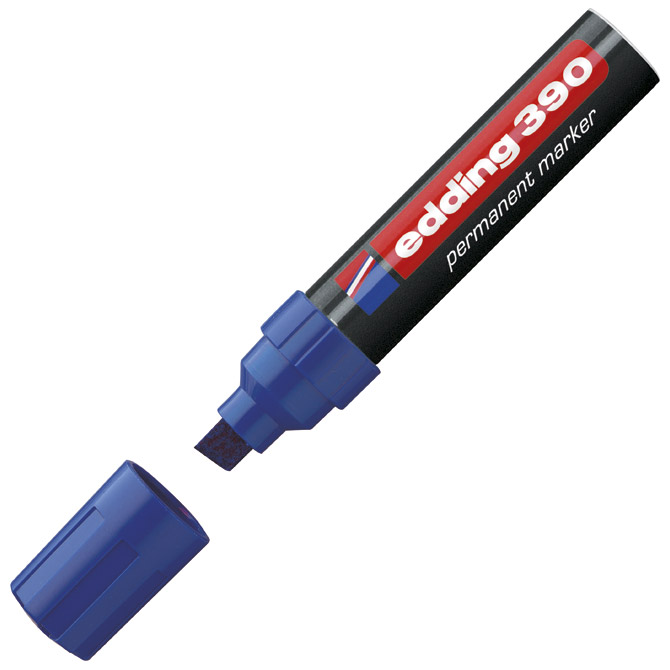 Marker permanentni 4-12mm Edding 390 plavi Cijena