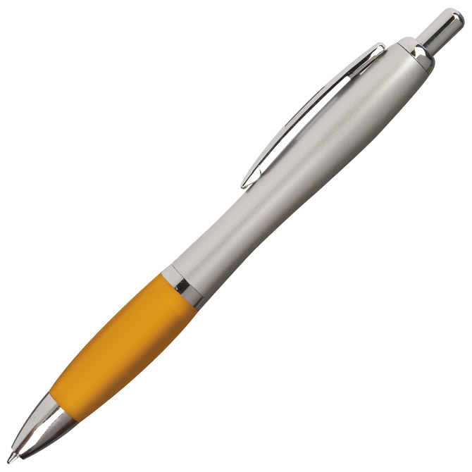 Olovka kemijska grip 11681 (8916B) srebrna/narančasta Cijena