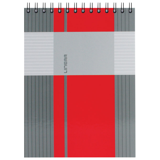 Blok kolegij A4 crte  80L spirala gore mat+lak Linear Marker 4-64 Cijena