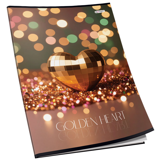 Teka meki uvez A4 karo 40+2L 80g glitter Connect sortirani motivi Cijena