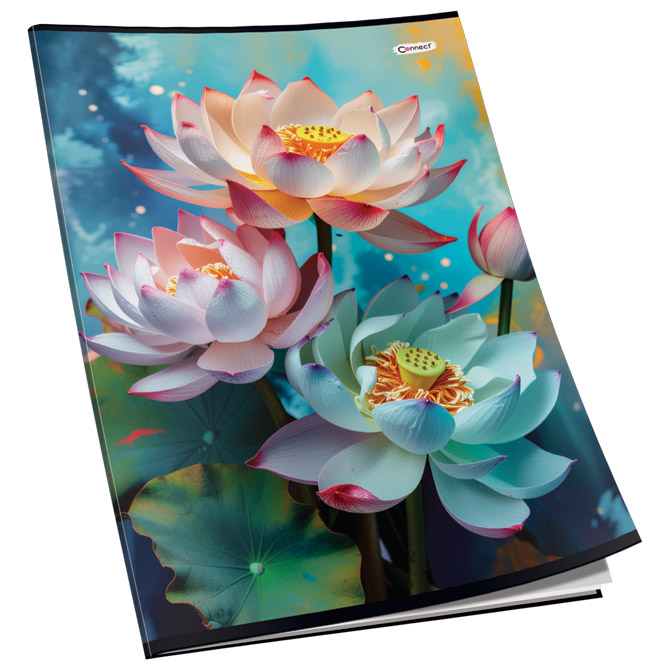 Teka meki uvez A4 karo 40+2L 80g glitter Connect sortirani motivi Cijena