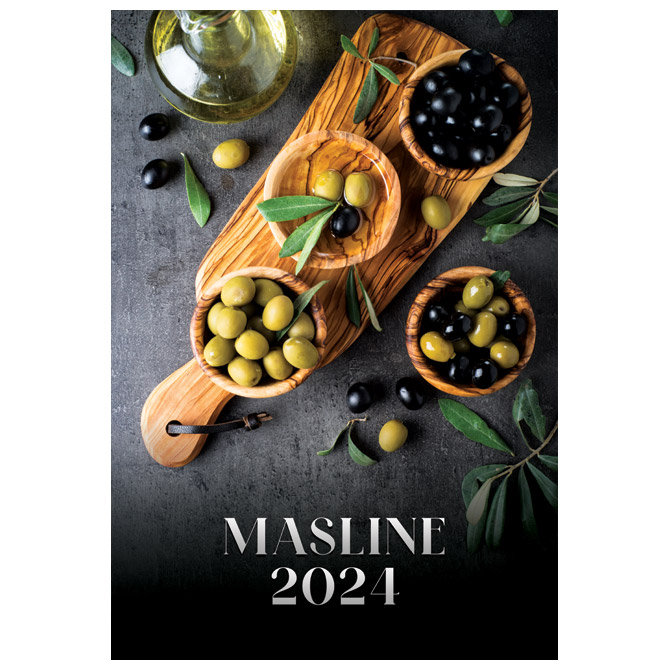 Kalendar “Masline 2023” 13 listova, spirala!! Cijena