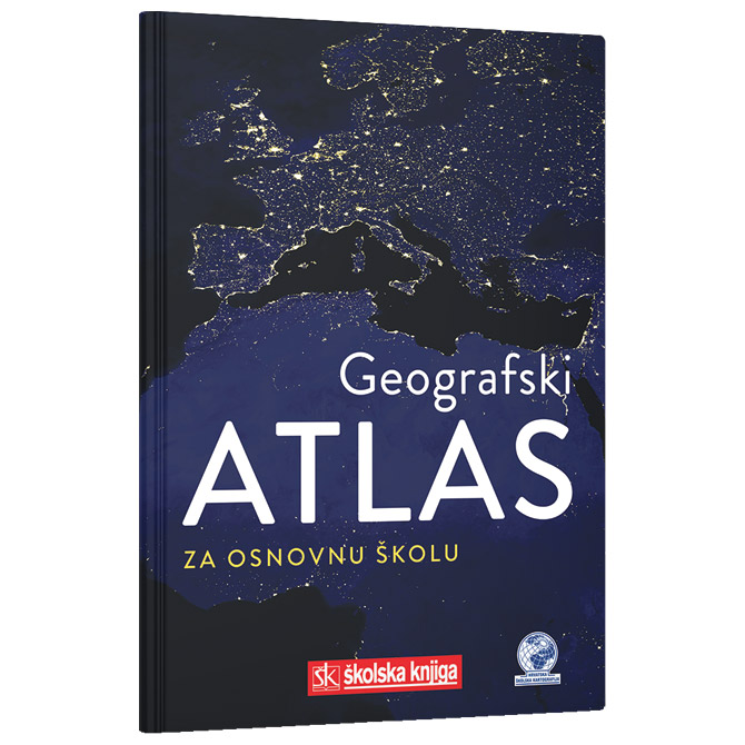 Atlas geografski za osnovnu školu-meki uvez Školska Knjiga Cijena