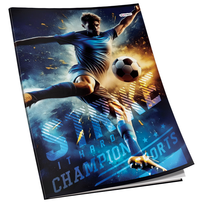 Teka meki uvez A4 karo 40+2L 80g mat+lak Connect sortirani motivi Cijena