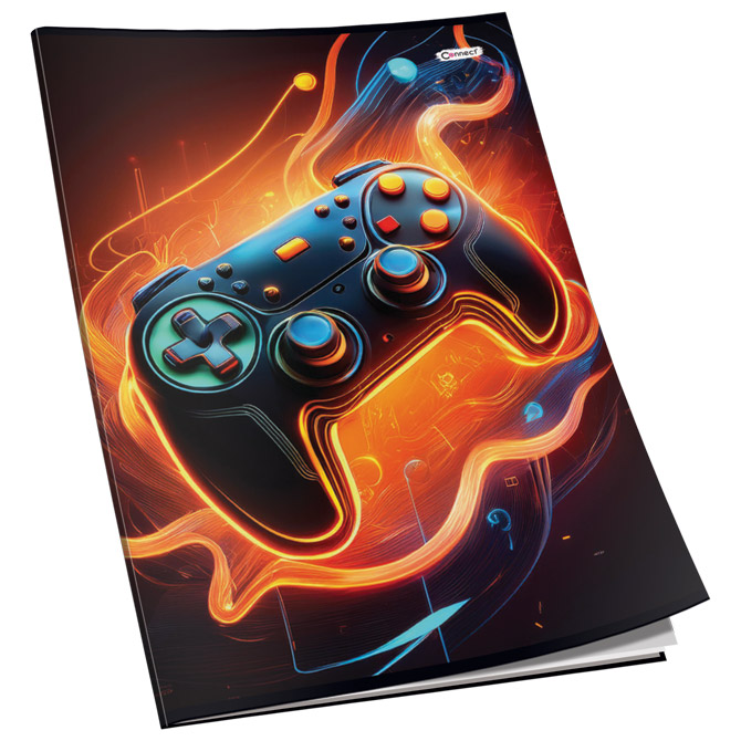 Teka meki uvez A4 čista 40+2L 80g mat+lak Connect sortirani motivi Cijena