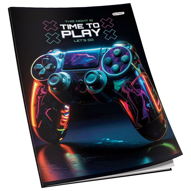 Teka meki uvez A4 čista 40+2L 80g mat+lak Connect sortirani motivi Cijena