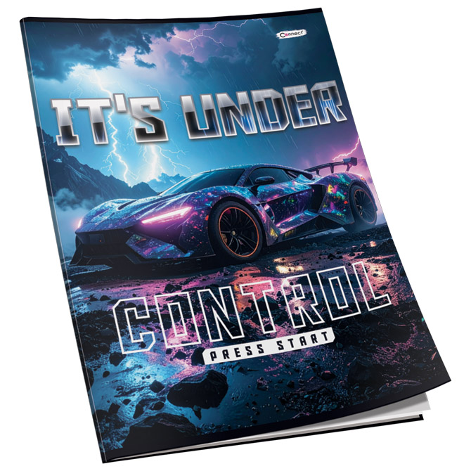 Teka meki uvez A4 čista 40+2L 80g mat+lak Connect sortirani motivi Cijena