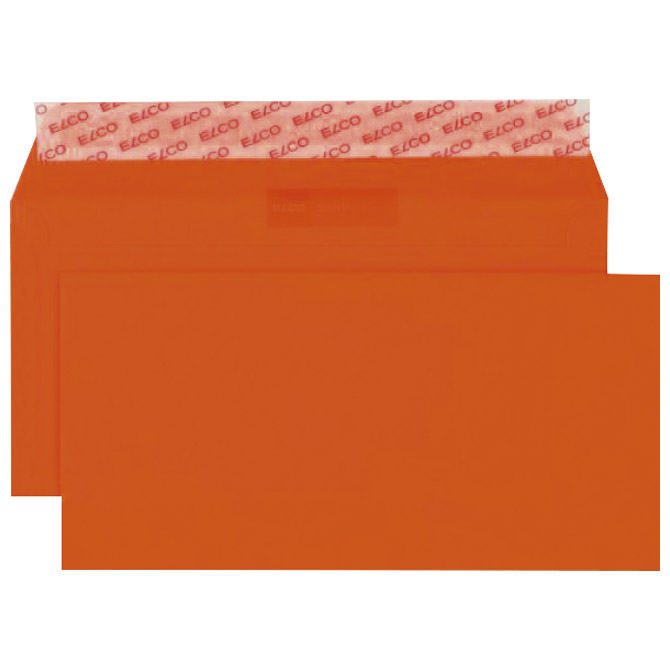 Kuverte u boji 11x23cm strip pk25 Elco narančaste Cijena