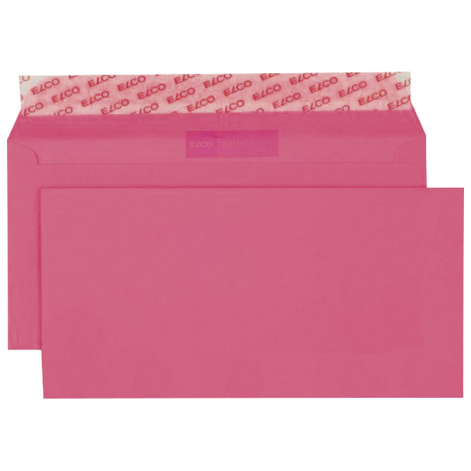 Kuverte u boji 11x23cm strip pk25 Elco roze!! Cijena