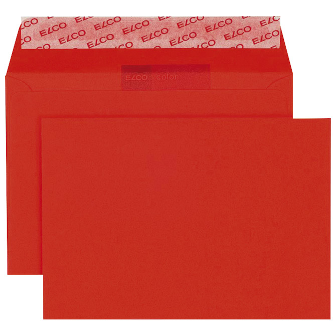 Kuverte u boji C6 strip pk25 Elco crvene Cijena