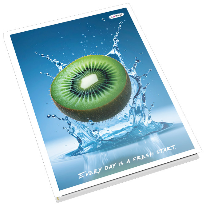 Teka tvrdi uvez A4 karo  80L 80g Premium Connect!! Cijena