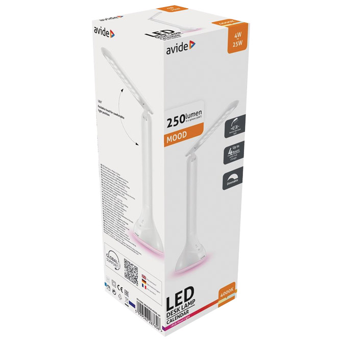 Svjetiljka stolna LED Mood light RGB Avide bijela Cijena