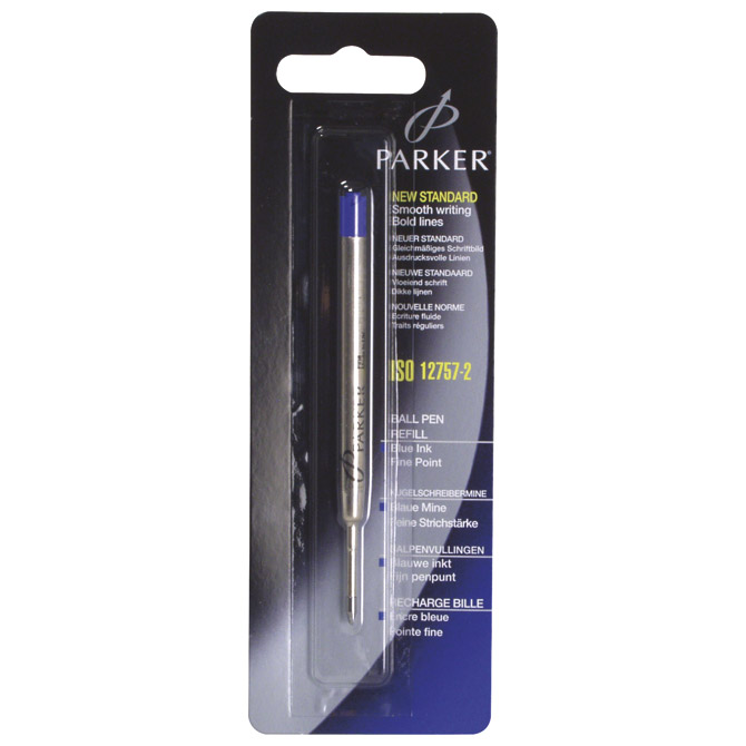 Uložak za olovku kemijsku 0,8mm fine Parker S0168800 crni blister Cijena