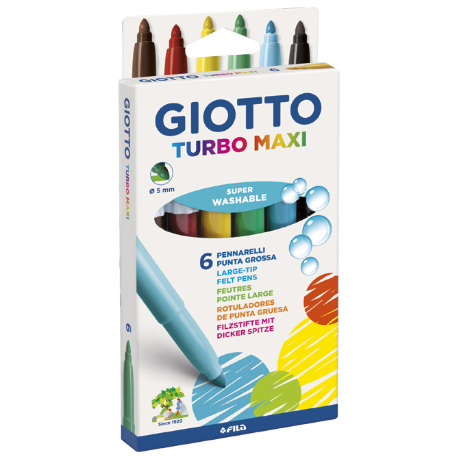 Flomaster školski   6boja Giotto Maxi Fila 453000 Cijena