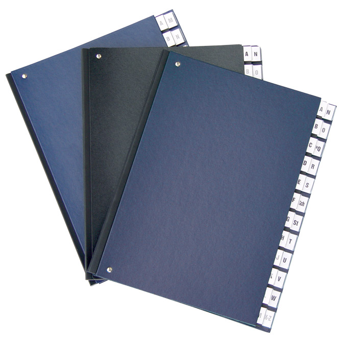 Mapa za odlaganje spisa A-Z Donau 8694001-18 tamnoplava Cijena