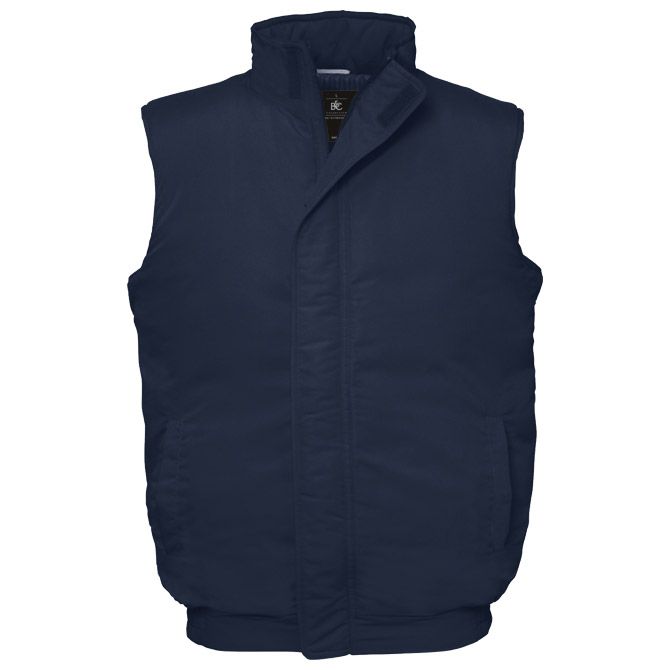 Prsluk zip unisex B&C Bodywarmer/men tamnoplavi M!! Cijena