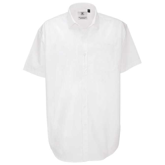 Košulja muška kratki rukavi B&C Heritage 120g bijela 4XL Cijena
