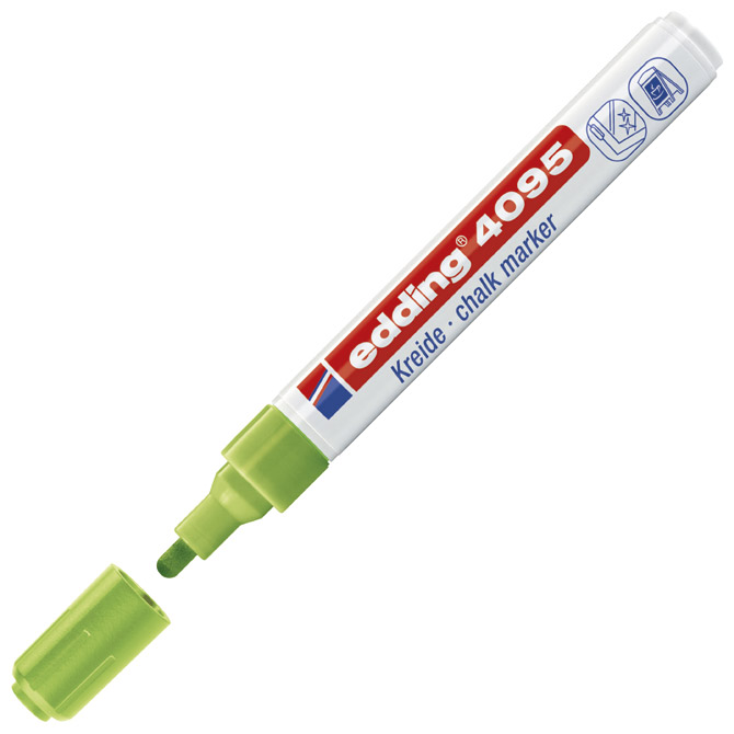 Marker-kreda za staklo 2-3mm Edding 4095 neon zeleni Cijena