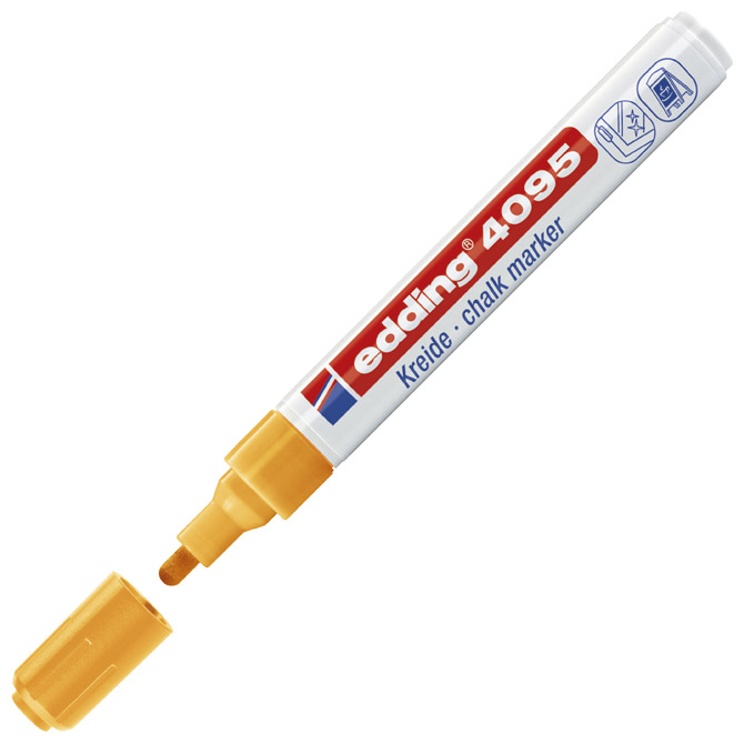Marker-kreda za staklo 2-3mm Edding 4095 neon narančasti Cijena