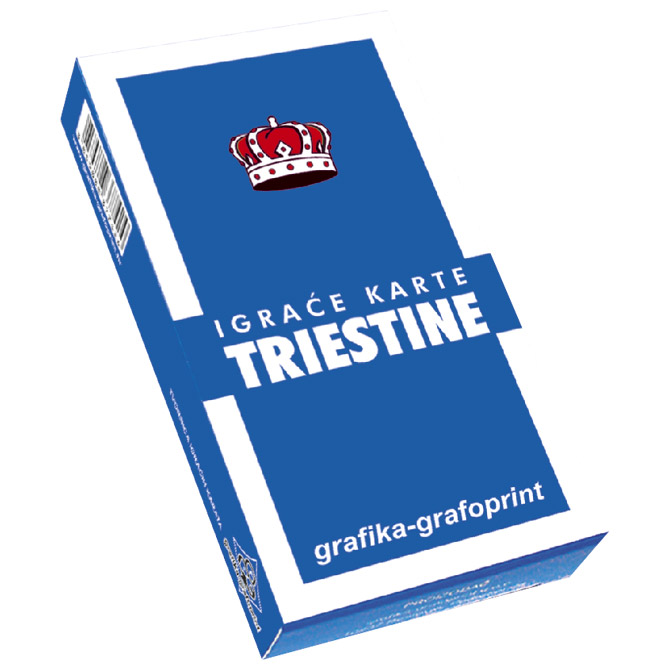Karte igraće Triestine 1/40 Grafika Grafoprint Cijena