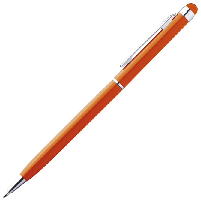Olovka kemijska metalna+touch pen New Orleans narančasta Cijena