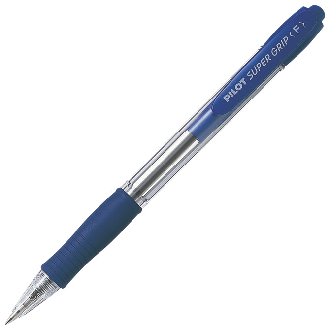 Olovka kemijska Super Grip Pilot BPGP-10R-F-L plava Cijena