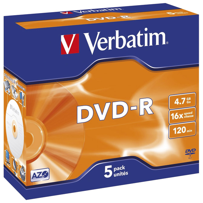 DVD-R 4,7/120 16x JC Mat Silver Verbatim 43519 Cijena