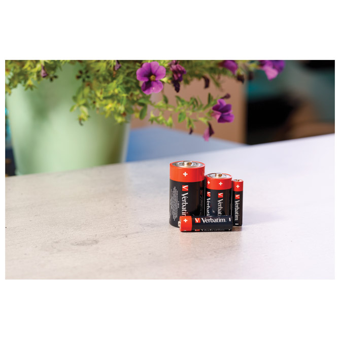 Baterija alkalna 1,5V C pk2 Verbatim 49922 LR14 blister Cijena