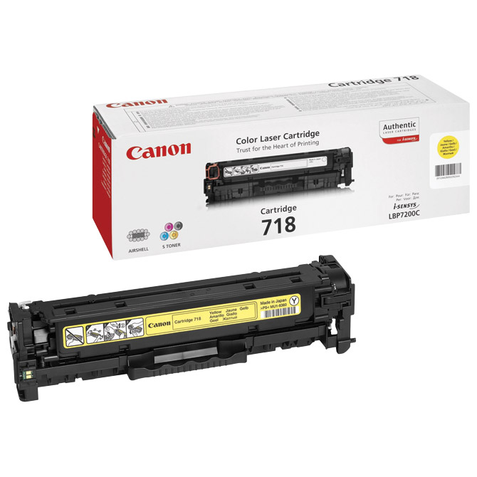 Toner Canon CRG 718,LBP7200 original žuti Cijena