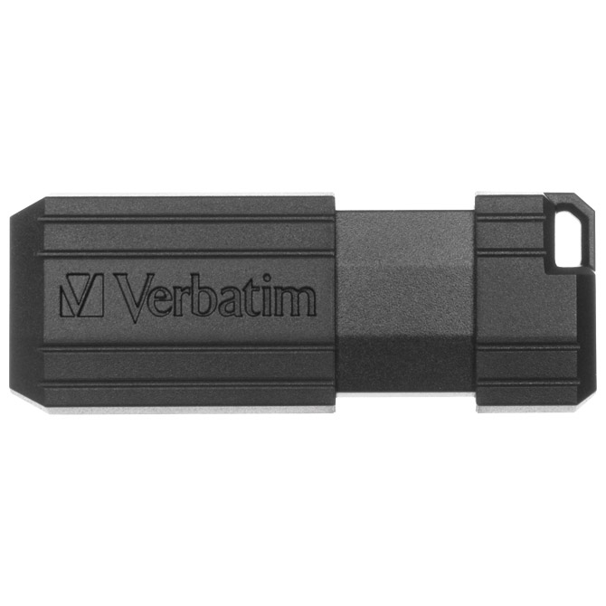 Memorija USB 16GB 2.0 PinStripe Verbatim 49063 crna blister Cijena