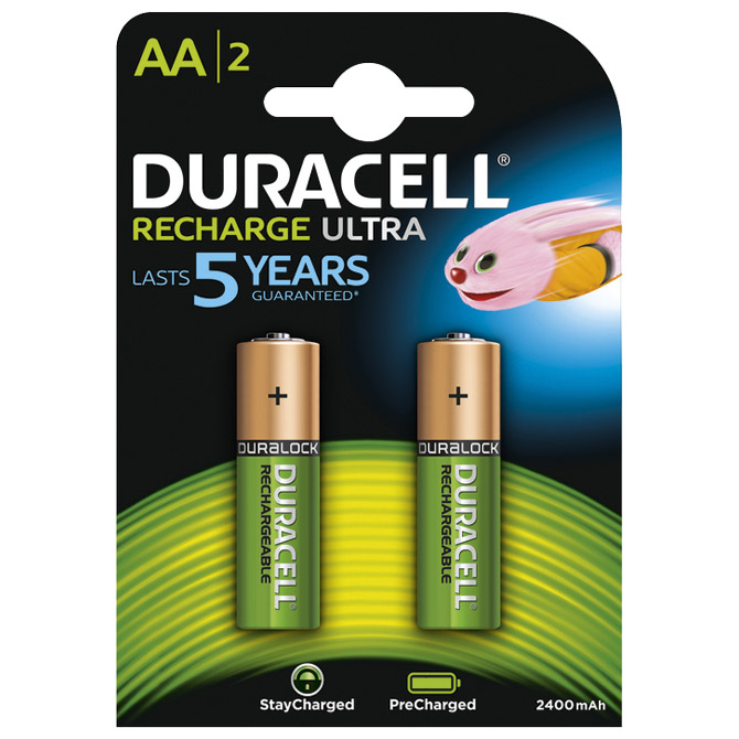 Baterija za punjenje 1,2V AA pk2 Duracell HR6 blister Cijena