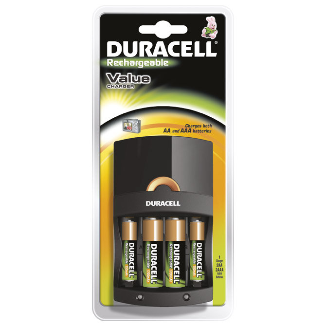 Punjač baterija univerzalni (sa baterijama) Duracell CEF14 Cijena