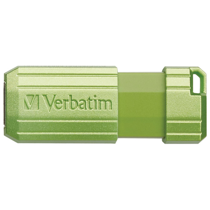 Memorija USB 64GB 2.0 PinStripe Verbatim 49964 zelena blister Cijena