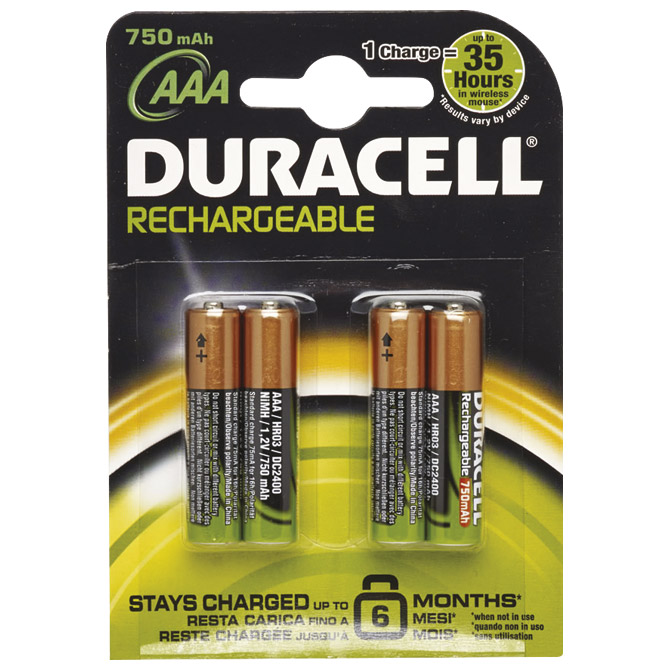 Baterija za punjenje 1,2V AAA pk4 Duracell HR03 blister Cijena