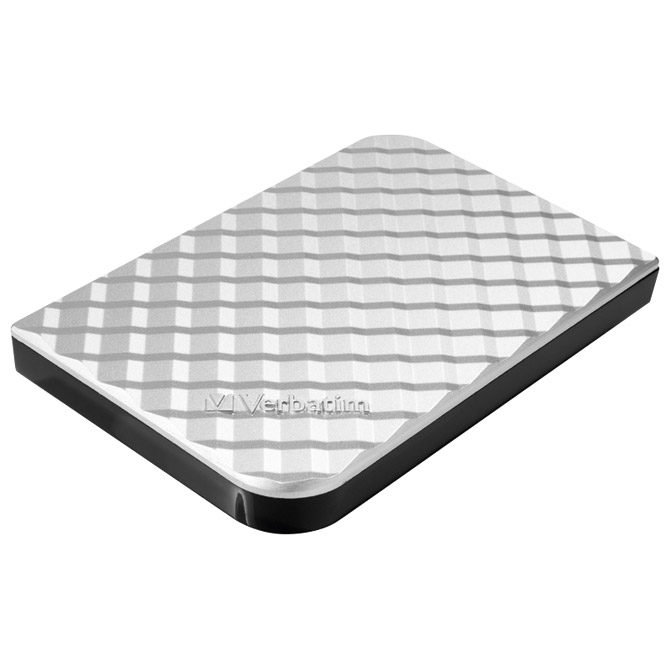 Hard disk 2.5”     1Tb USB 3.0 - 3D surface Verbatim 53197 srebrni blister Cijena