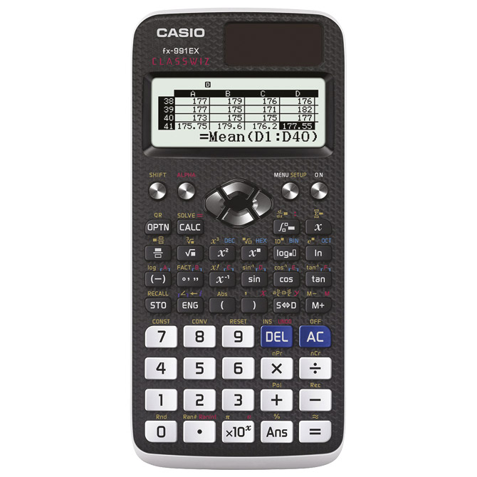 Kalkulator tehnički 10+2mjesta 552 funkcija Casio FX-991EX Cijena