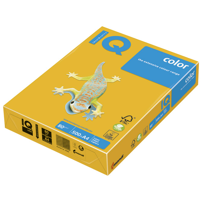 Papir ILK IQ Neon A4  80g pk500 Mondi NEOOR narančasti Cijena