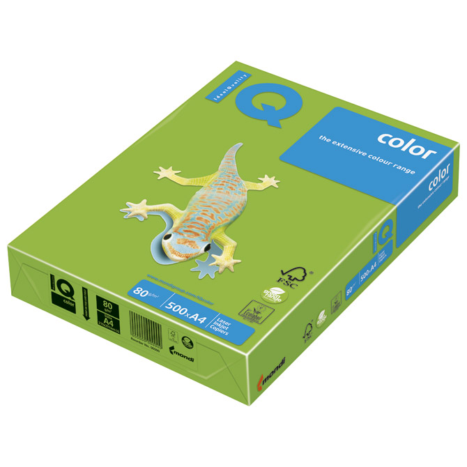 Papir ILK IQ Neon A4  80g pk500 Mondi NEOGN zeleni Cijena