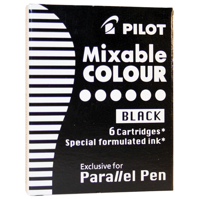 Tinta za nalivpero patrone Parallel pen pk6 Pilot IC-P3-S6 crna Cijena