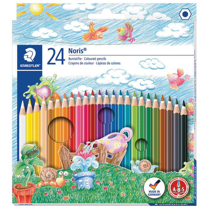 Boje drvene  24boje Noris Club Staedtler 144NC24 blister!! Cijena